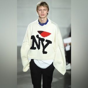 Raf Simons Robert Mapplethorpe collab sweater NY